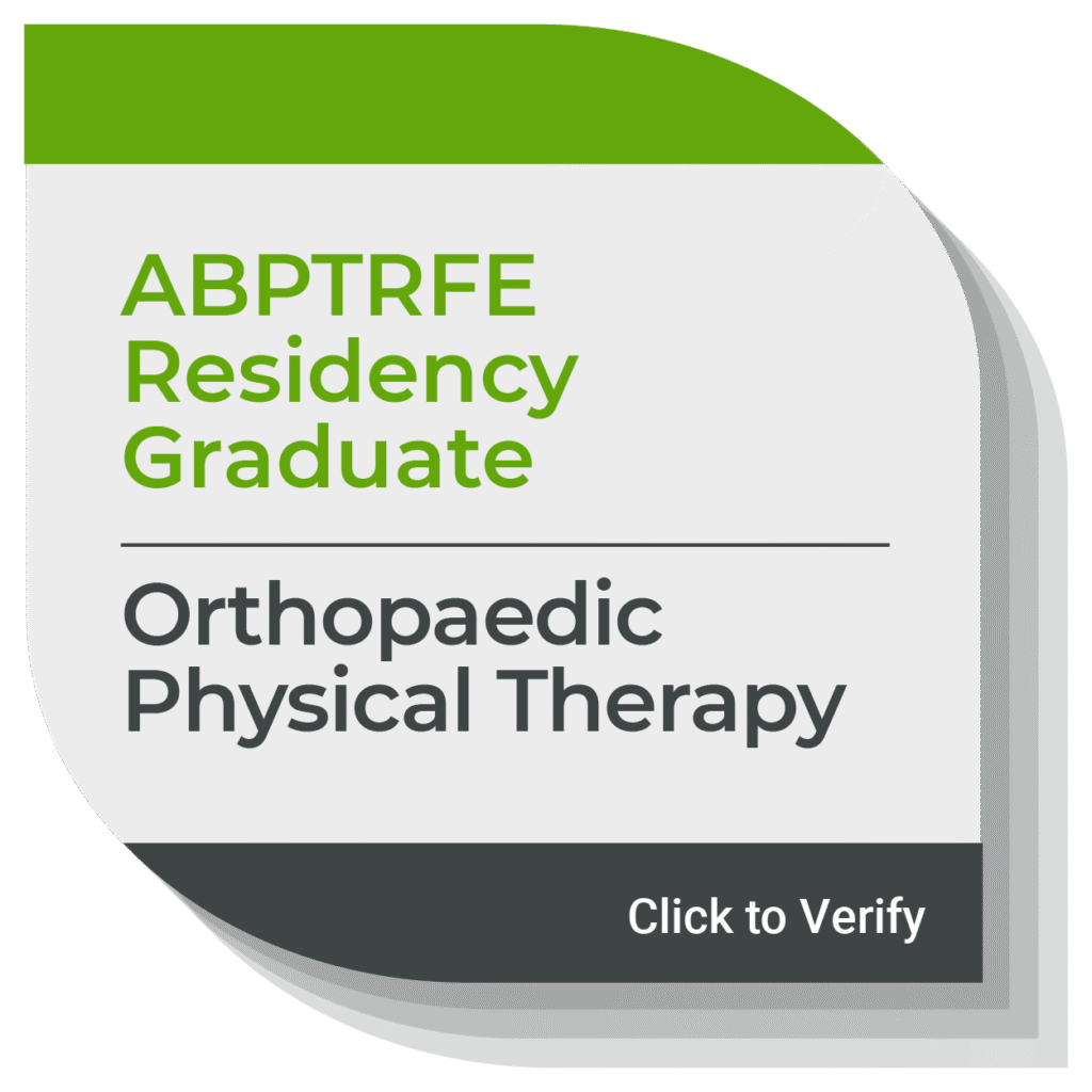 Orthopaedic Residency Graduate Badge